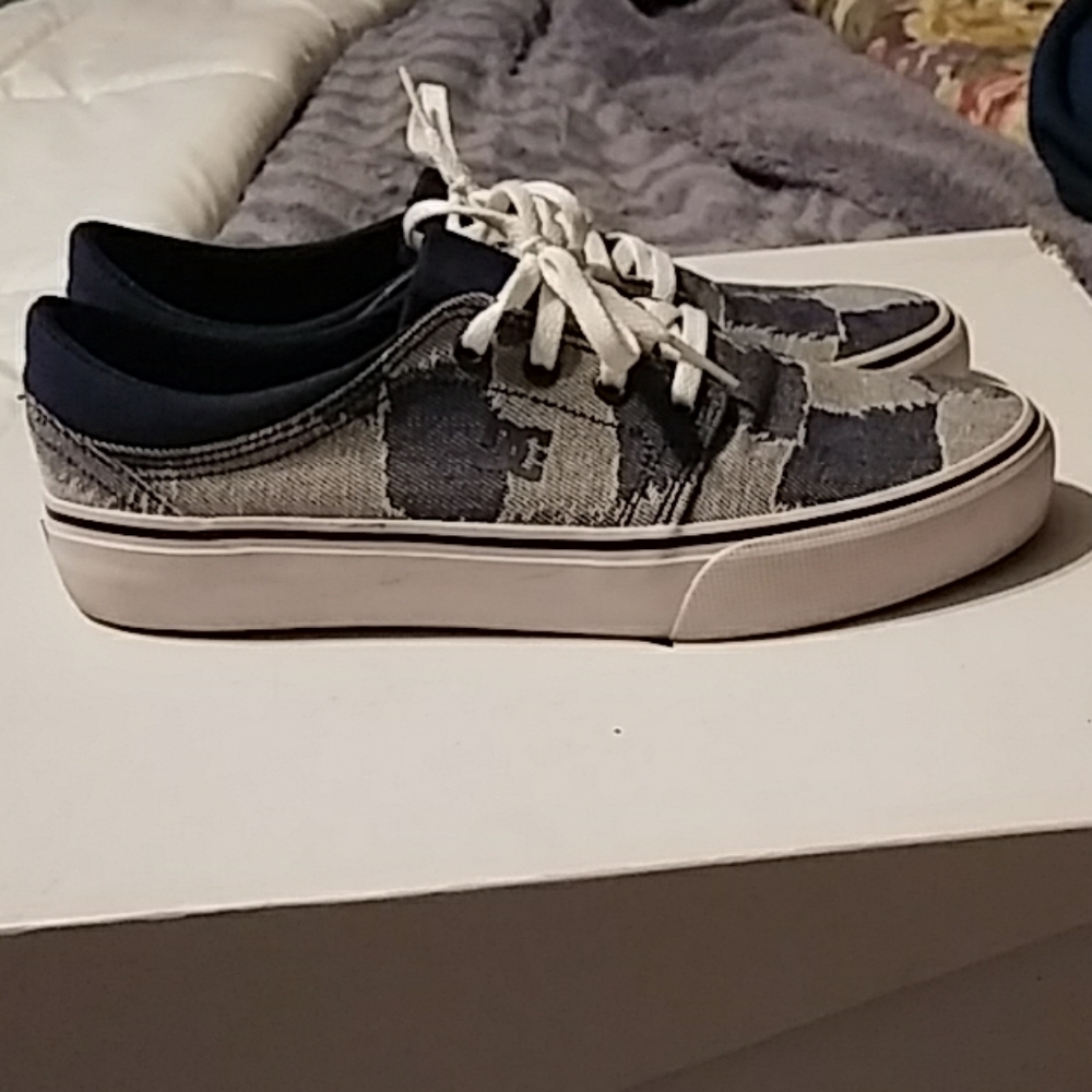 Dc brand patchwork sneakers